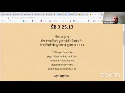 Srimad Bhagavatam 3.25.20 - Attachment to the material is the greatest entanglement of spirit soul