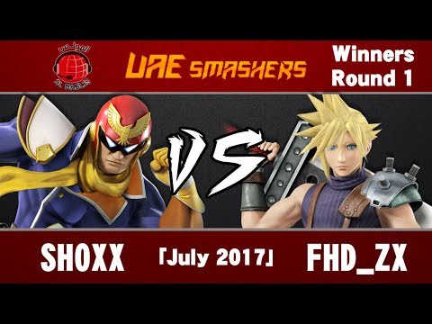 SSB4 Jul 2017: ShoxX (C. Falcon, Mewtwo) vs FHD_ZX (Cloud, Samus) - WR1