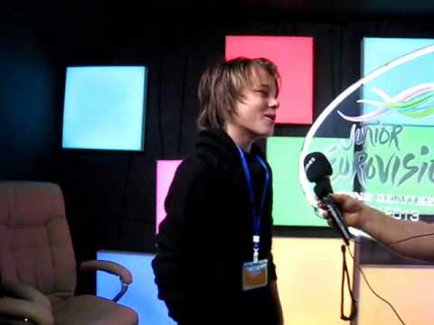 JESC 2013:  Interview with Elias Elffors Elfstroem (Sweden 2013)