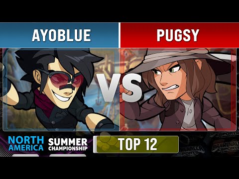 AyoBlue VS Pugsy - Top 12 - NA - Summer Championship 2022 - Singles