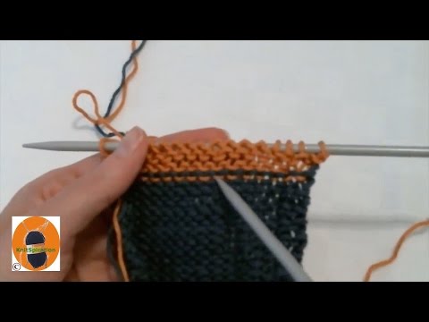 Let's knit! Basics 15: Color Change