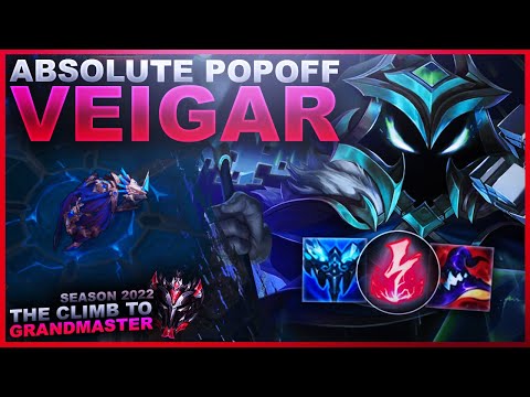 ABSOLUTE POPOFF WITH VEIGAR! (Gimme the Penta!) - Climb to Grandmaster | League of Legends