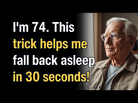 Seniors: Fall Back Asleep in 30 Seconds With This Simple Trick – Even at 2AM!