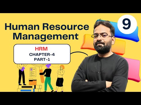 Human Resource Management HRM Chapter 1 BCom BBA CWG For Bcom