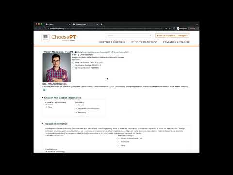 Como encontrar um fisioterapeuta (PT): um guia passo a passo