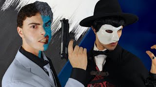 Two-Face vs Phantom of the Opera | Epic Rap Battles of My Ass