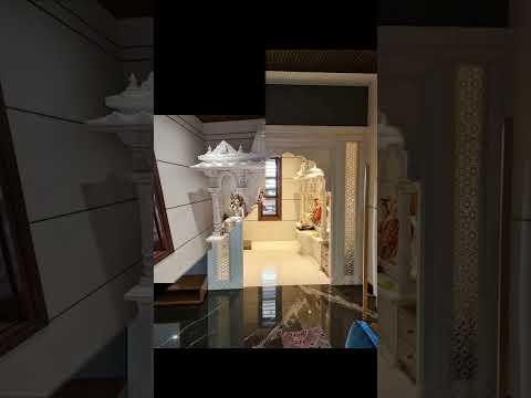 White Marble Home Temple