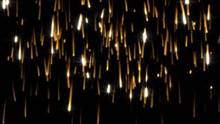 glowing golden particle motion graphics | animated video background loops | golden particles overlay