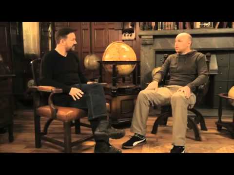 Learn English with Ricky Gervais (and Karl Pilkington) - Pilot Episode (English subtitles)