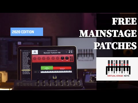 Virtual Stage Keys Vol 1.0 worth 200$ @ 100% Free MainStage Patches from Virtual Medias|