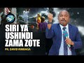 SIRI YA USHINDI ZAMA ZOTE PREMIER PR DAVID MMBAGA