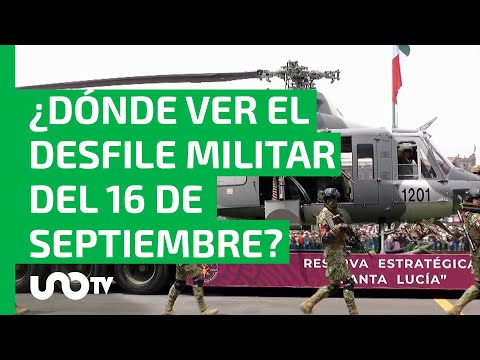 What time is the September 16 military parade and where can I watch it?