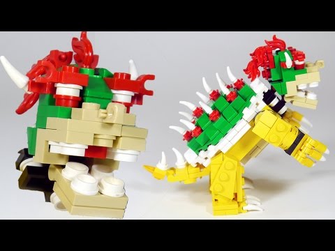 How To Build LEGO Bowser (Nintendo, Super Mario, Super Smash Bros.)