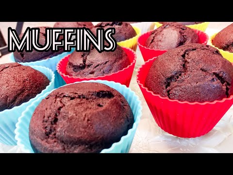 chocolate muffins recipe || chocolate cupcakes easy recipe|| nazra cuisine