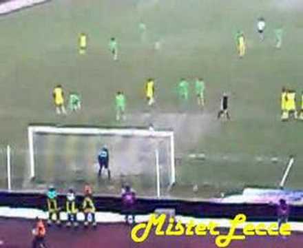 Chievo-Lecce 3-3: il rigore di E. Abbruscato al 92'