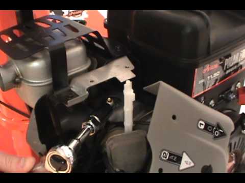 Changing the Spark Plug - Ariens Two Stage Snow Blower