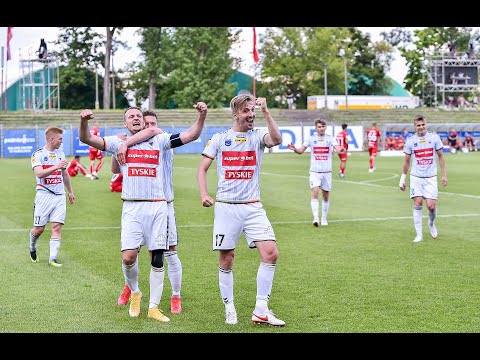 33. kolejka Fortuna1Liga: Kulisy meczu Odra Opole – GKS Tychy 1:5