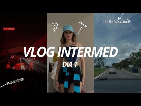 Vlog no INTERMED - Mostrei um dia inteiro de jogos universitários de Medicina ❤️