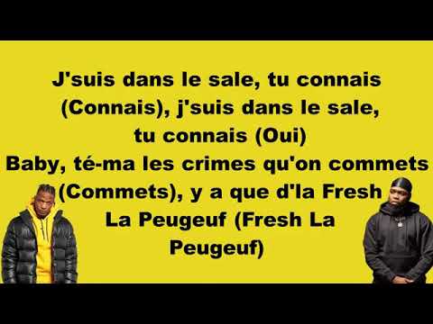 Fresh feat niska   allez dehors lyrics (paroles)