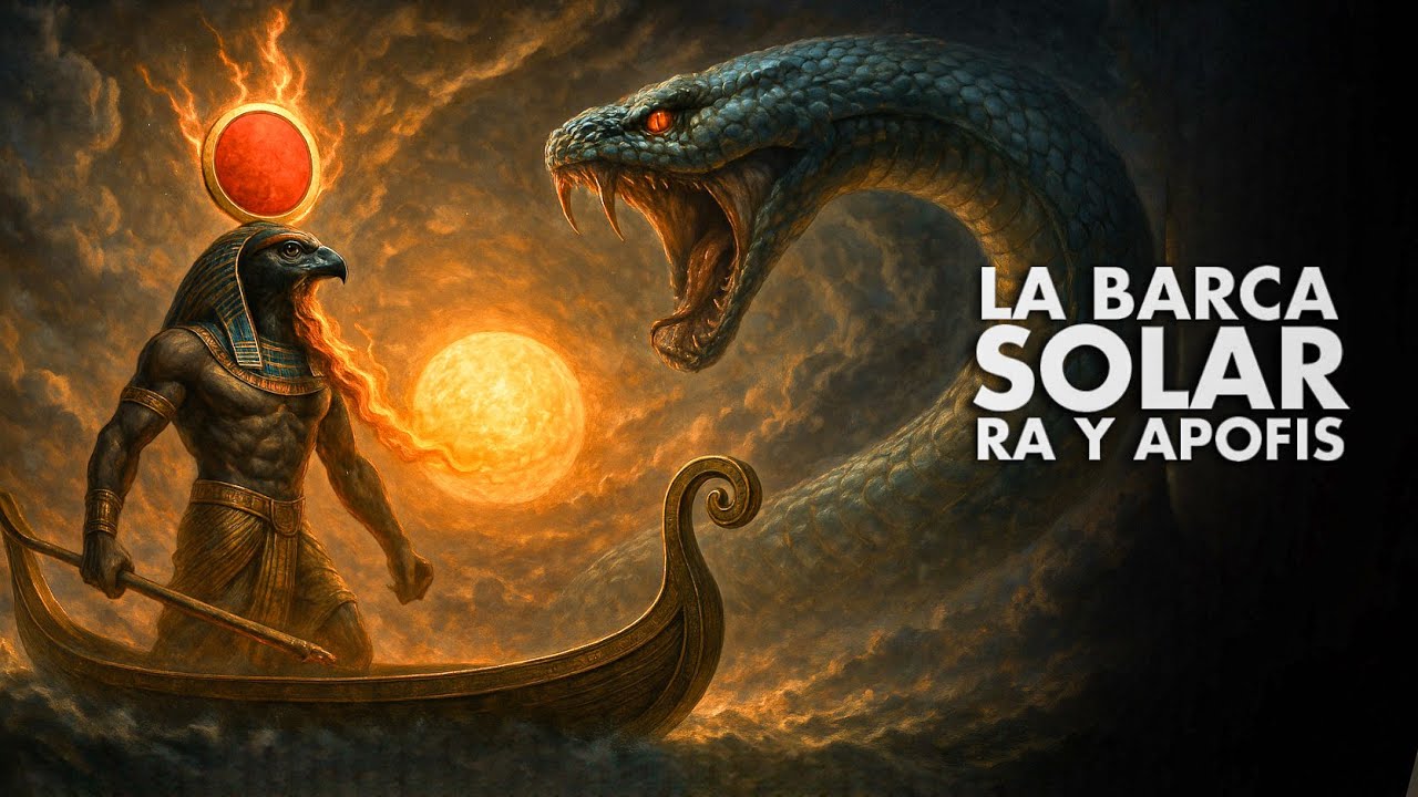 RA: El Dios Solar Egipcio y su ÉPICA Batalla Diaria contra Apofis | Mitología Egipcia