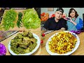 Jingbang Kata DohSniang Jyrngam 🤤 + Phan Sdieh || Green Pork Recipe || Husband Wife♥️