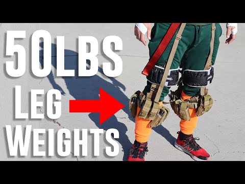 I wore Rock Lee's leg Weights for TWO WEEKS, did I get faster???