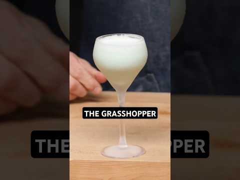 Sweet Fresh Mint and Chocolate, sign me up for a Grasshopper! (Dale DeGroff)