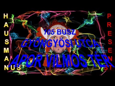 105 BUSZ Gyöngyösi utca Apor Vilmos tér Gyöngyösi utca