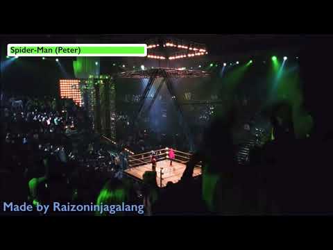 Spider-Man Vs. Bonesaw Cage Fight with Healthbars | Spider-Man