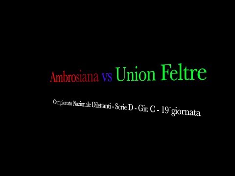 Ambrosiana vs Union Feltre Highlights