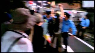 Riots in Front of the Japanese Ruling Party New Komeito Headquarters Long Version