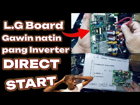 INVERTER DIRECT STARTER !! Using L.G Smart Inverter Board !!