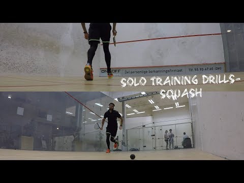 Solo drills-SQUASH