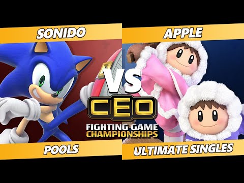 CEO 2021 - Sonido (Sonic) Vs. Apple (Ice Climbers) SSBU Ultimate Tournament