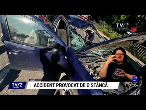 Accident grav provocat de o cădere de stâncă la Gurahonț #StiriRegionale @TVRTM