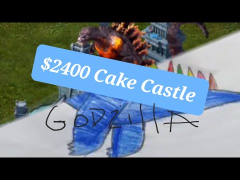 Evony | Free Godzilla Spirit Beast | Defense Wall Spirit Beast | Ugliest Cake Castle | Super Blazons