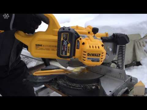 Пила торцовочная аккумуляторная DeWALT XR FLEXVOLT DCS777T2  без проводов Пила торцовочная аккумуляторная DeWALT XR FLEXVOLT DCS777T2  без проводов