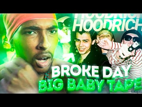 American Reacts to Big Baby Tape - Broke Day