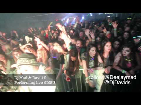 Dj Mad & Dj David S Performin @MSU 10.28.2011