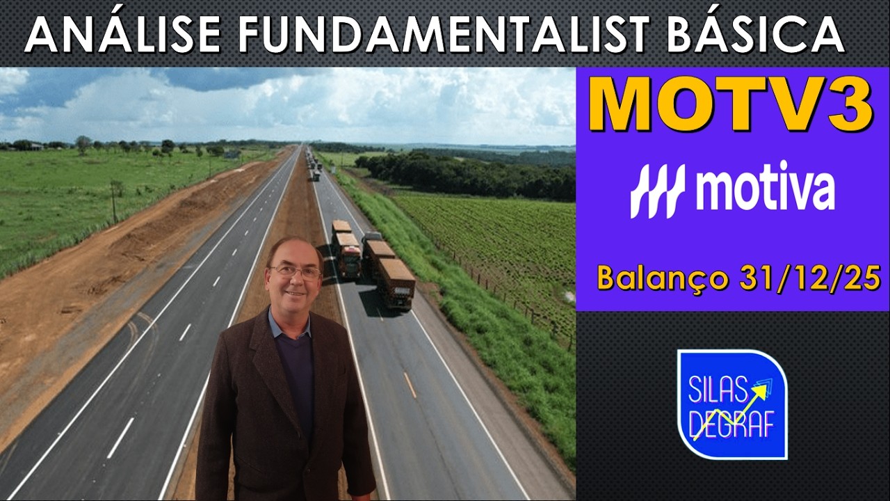 MOTV3 - MOTIVA INFRAESTRUTURA E MOBILIDADE S/A. ANÁLISE FUNDAMENTALISTA BÁSICA PROF. SILAS DEGRAF