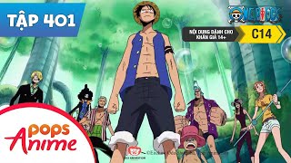 One Piece Tập 401 - Không Thể Tránh Đòn!? Cú Đá Tốc Độ Ánh Sáng Của Đô Đốc Kizaru!! - Đảo Hải Tặc