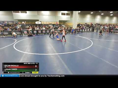 71 Lbs Cons. Semi - Logan Oakes, IA Vs Dylan Ingalls, SD 5480