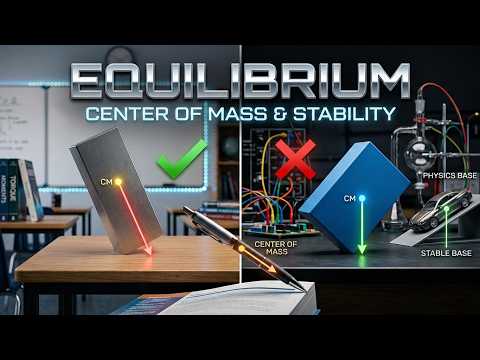 Equilibrium | Center of Mass and Stability