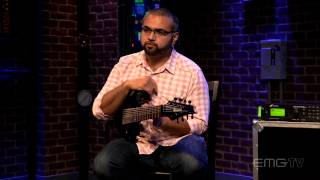 Video thumbnail for Javier Reyes, Animals as Leaders, talks Ibanez, Fractal Audio, metal, with EMGtv by EMGtv