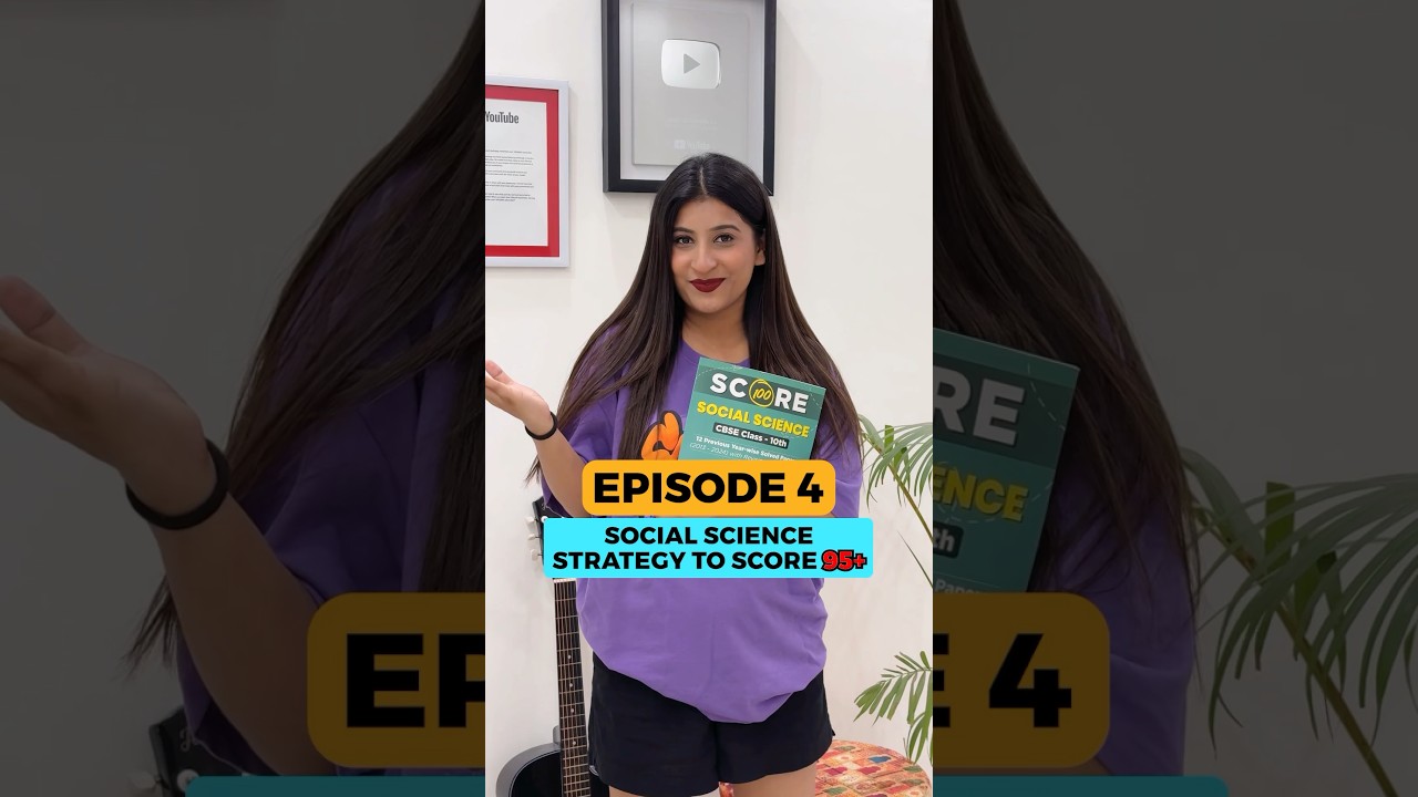 How I Scored 100 Marks in Class 10 SST🔥 My Exact Strategy Revealed🤯 #ytshorts #study #motivation