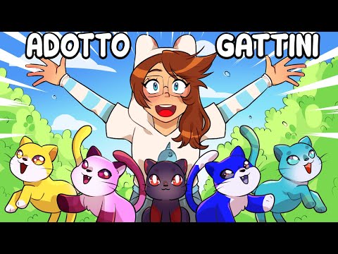 I ADOPTED ALL THE ABANDONED KITTENS IN THE CITY AND I HELP THEM! ROBY POLAR!