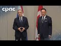 PM Mark Carney meets with Prime Minister of Thailand ahead of APEC summit – October 30, 2025
