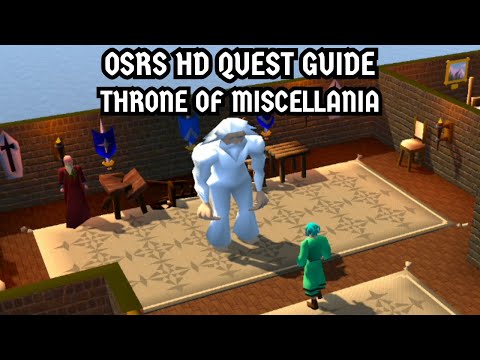 [OSRS HD Quest Guide] Throne Of Miscellania