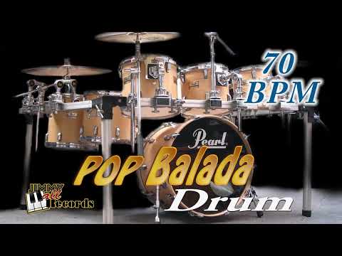 Drum Pop Balada 70bpm