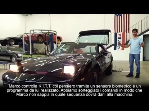 K.I.T.T. v3.0 comandato col pensiero